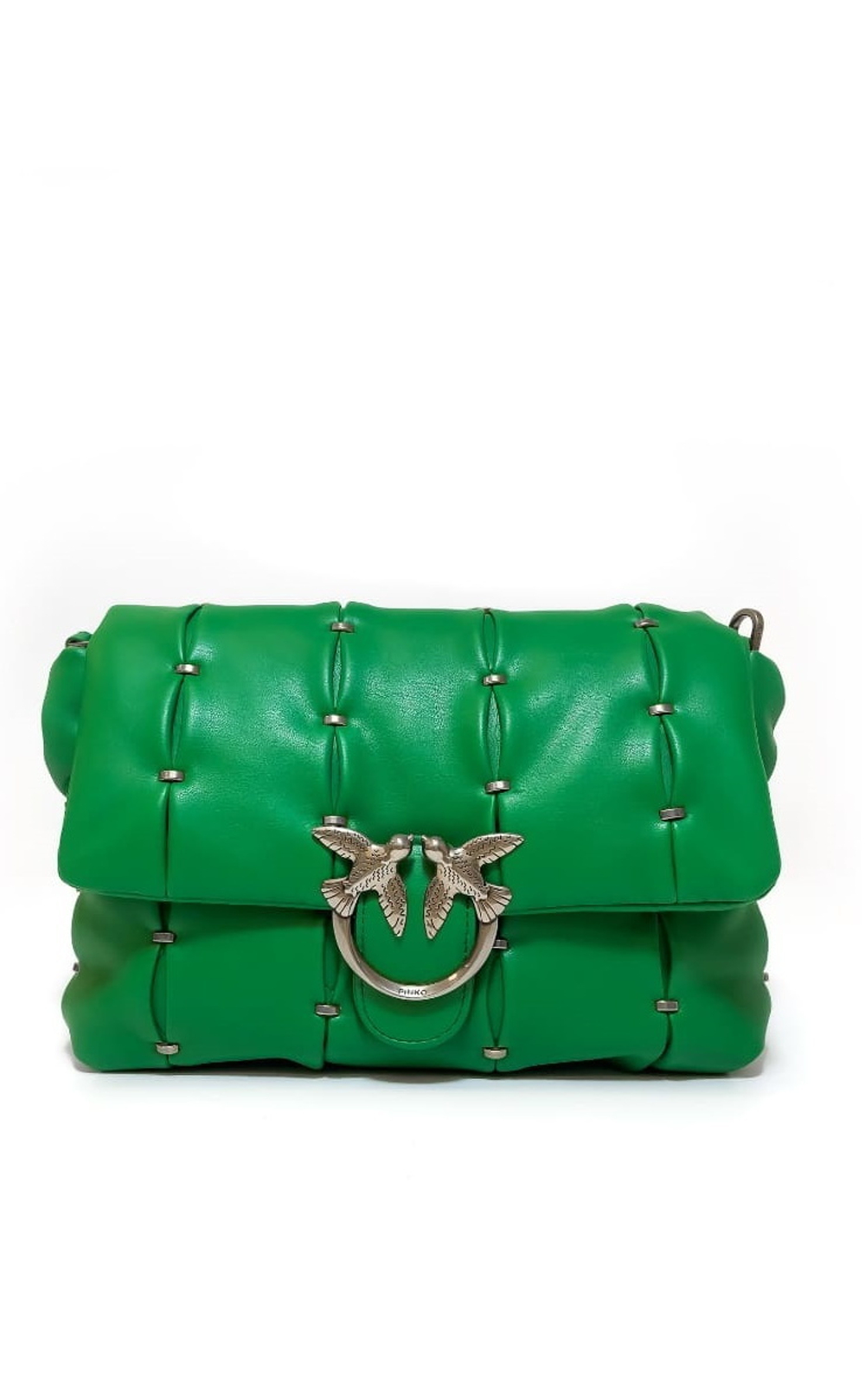 CLASSIC LOVE BAG PUFF PINCHED – green