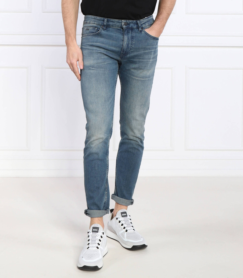 джинсы delano BOSS BLACK - темно-синий(50488503)