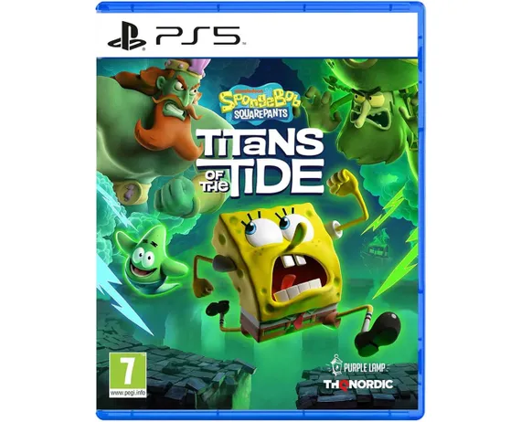 PS5 Spongebob Squarepants: Titans Of The Tide (Б/У, Русские субтитры, PPSA-26893)