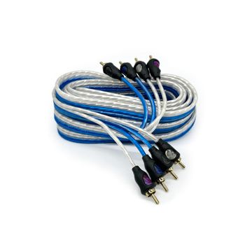 Кабель межблочный Crystal Car Audio BASE 4RCA - 5