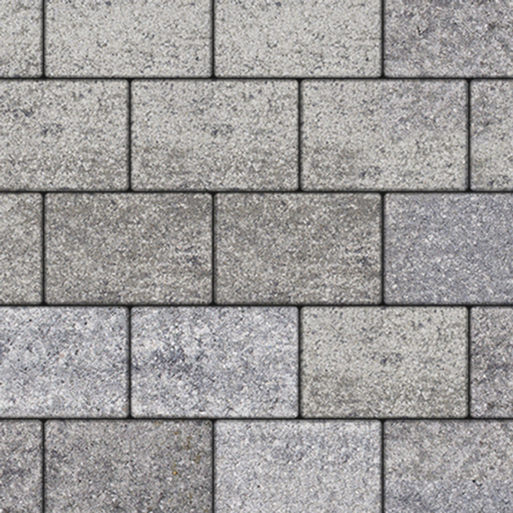 Тротуарная плитка ПРЯМОУГОЛЬНИК 300х200 мм - Искусственный камень Шунгит