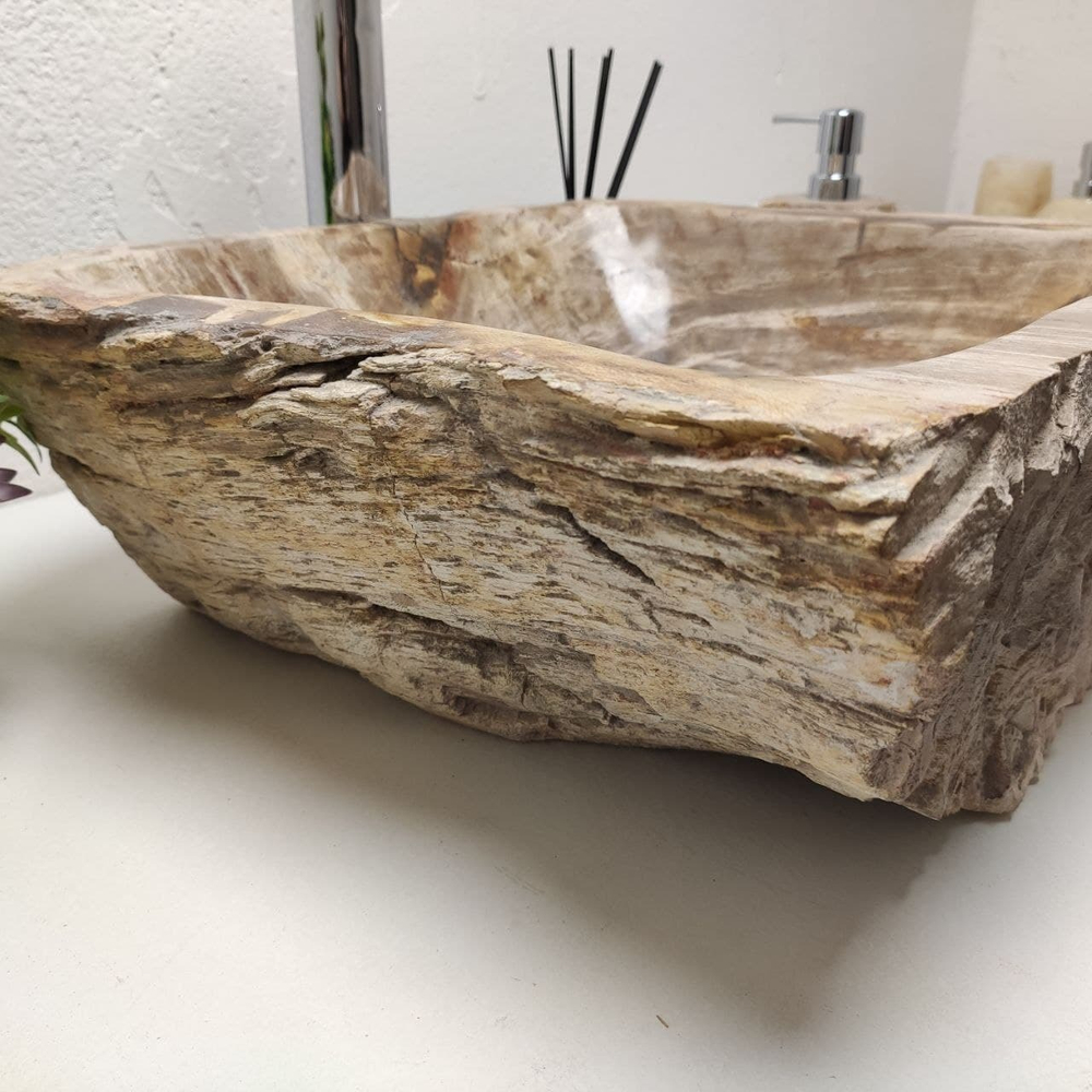 Раковина из окаменелого дерева FossilBasin OD-61258 48*40*17