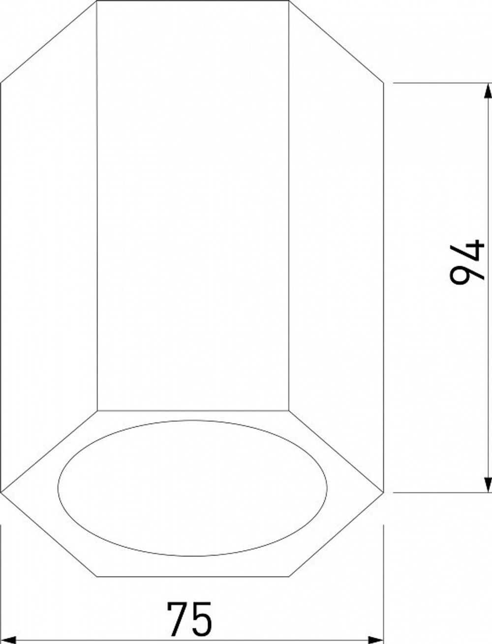 Накладной светильник Elektrostandard 25036/LED 25036/LED (Цвет плафона Черный, Белый)