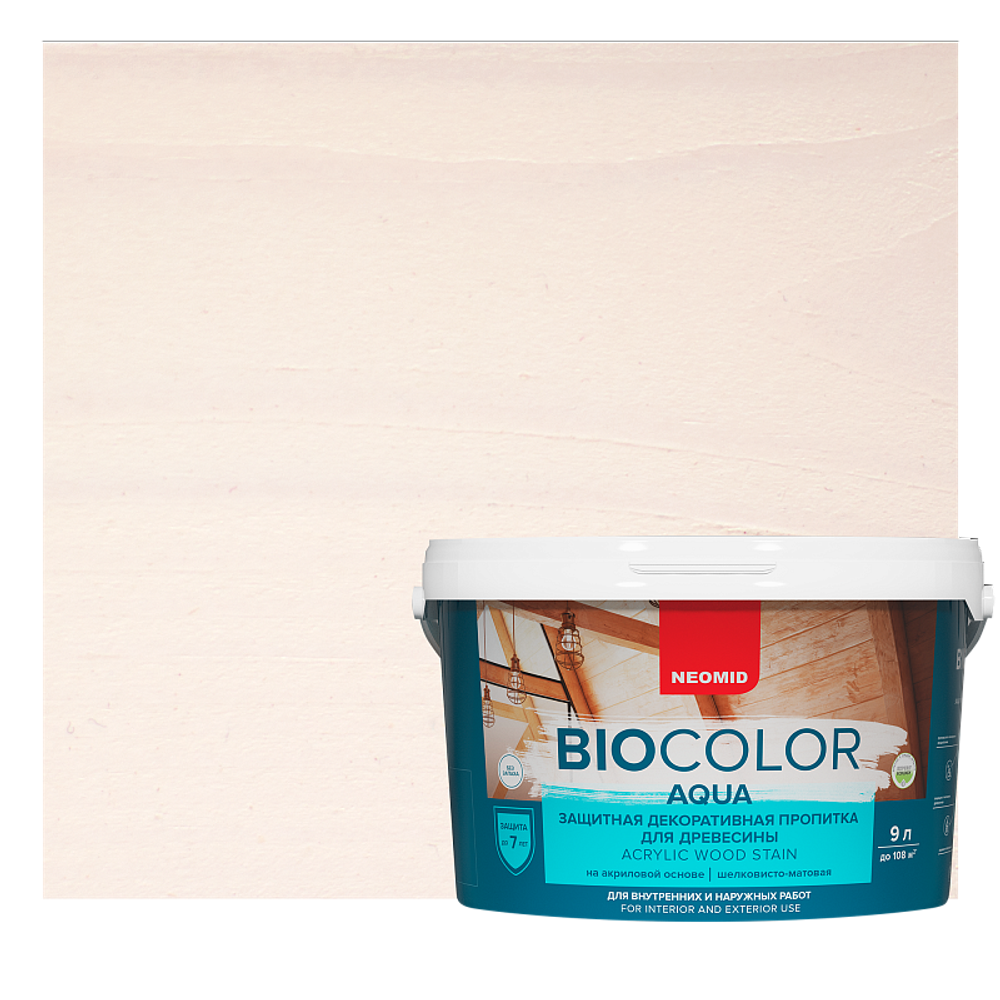 Пропитка для древесины NEOMID BiO COLOR Aqua