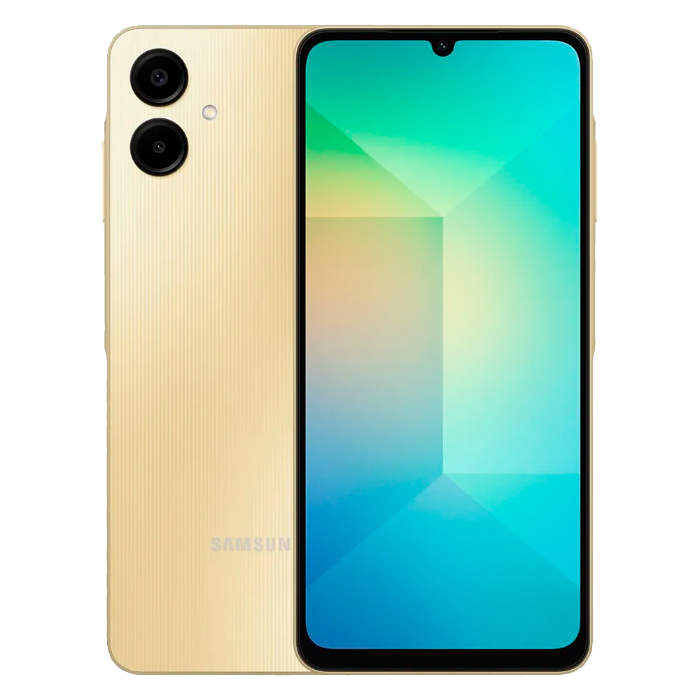 Смартфон Samsung Galaxy A06 6/128GB, Gold (Золотой)