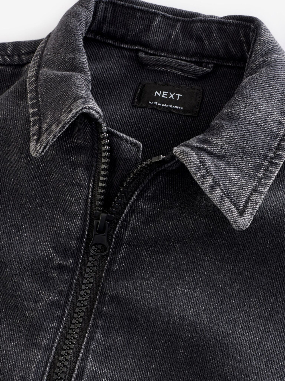 Рубашка джинсовая для мальчика Next B12-114, Черный