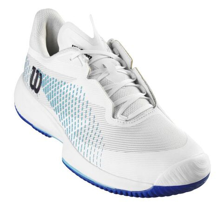 Мужские кроссовки теннисные Wilson Kaos Swift 1.5 - white/blu atoll/lapis blu