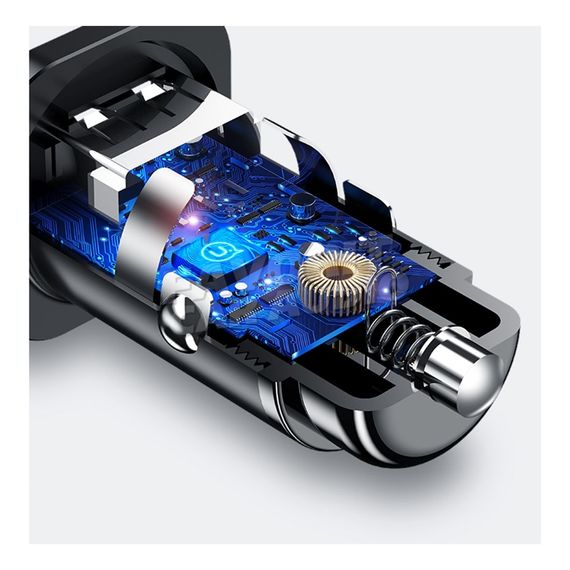 АЗУ 2USB Usams US-CC054 C7 4800mAh пластик чёрный