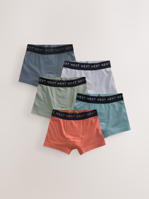 Трусы для мальчика Next AA7-502, 5 шт., Серый, Зеленый