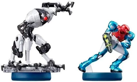 Фигурка Samus + E.M.M.I. (Metroid Dread коллекция) [Nintendo Amiibo Character]