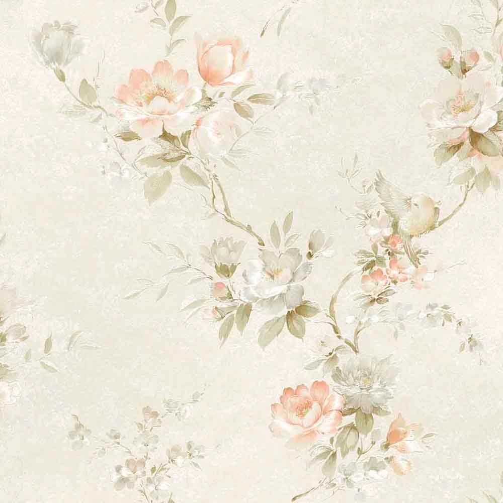 44603 (4117) Обои Zambaiti (Satin Flowers III) 10,05х0,53 винил на бумаге