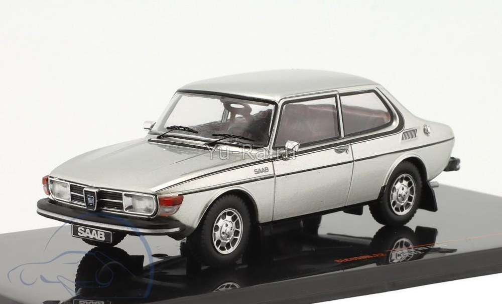 Saab 99 EMS 1972 silver IXO 1:43