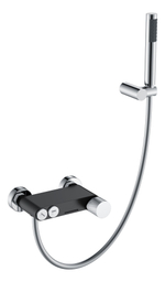 Boheme Смеситель STICK для ванны BLACK TOUCH CHROME