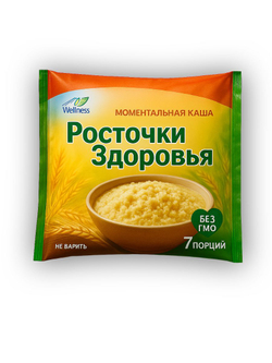 Каша быстрого приготовления Росточки Здоровья "Биозолото" 200 гр.