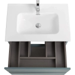 Тумба с раковиной BelBagno 70 KRAFT 39-700/390-2C-SO-AO+BB700/390ETL голубая матовая