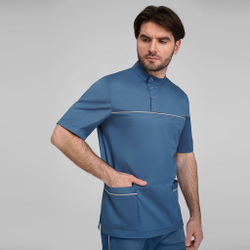 Медицинская мужская рубашка «Самшит» new