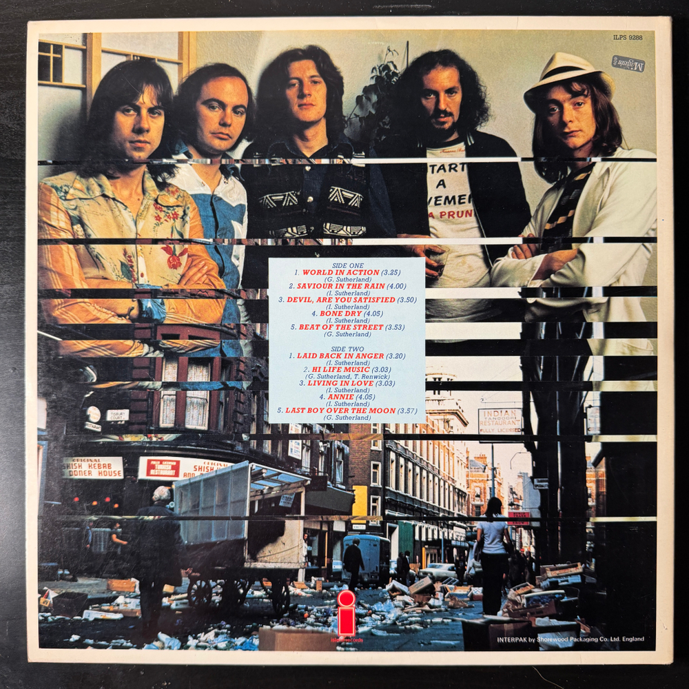 Sutherland Brothers & Quiver ‎– Beat Of The Street (Англия 1974г.) Т