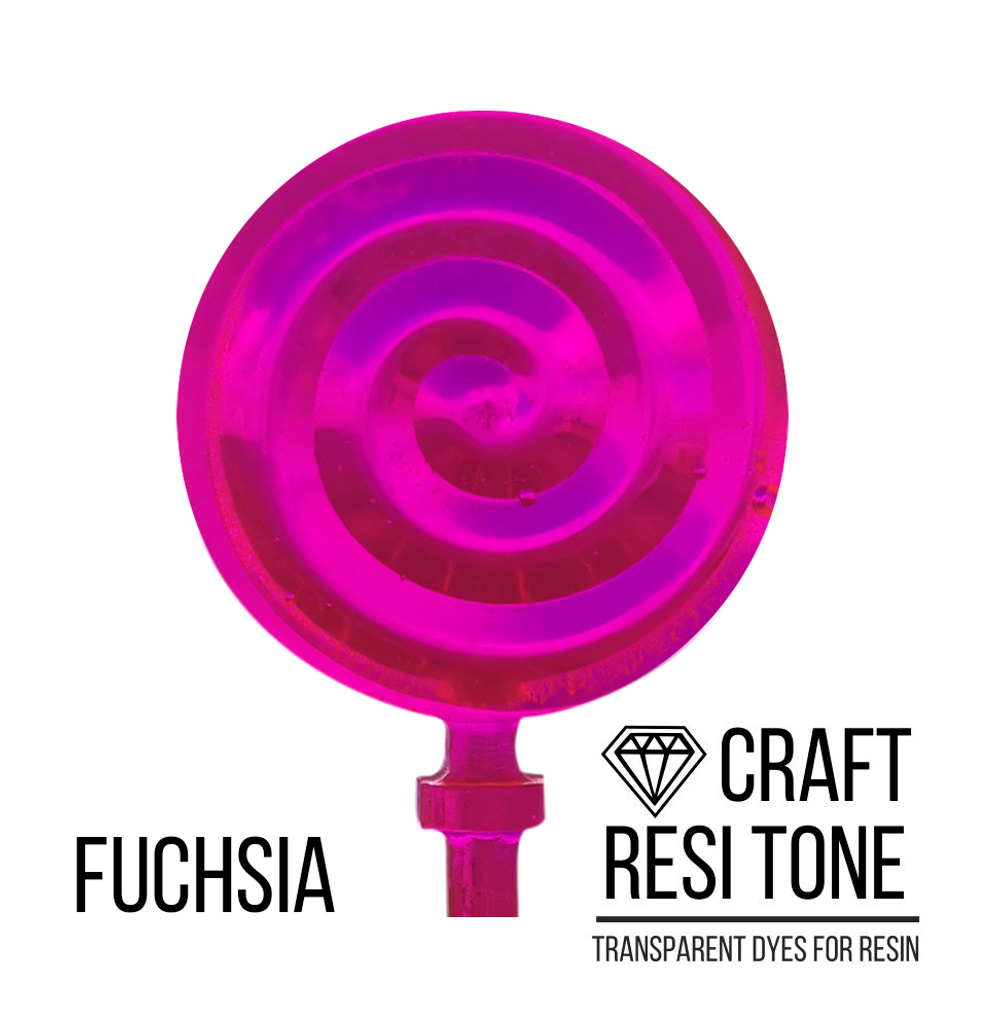Прозрачный тонер для эпоксидной смолы, Fuchsia (фуксия) 10мл