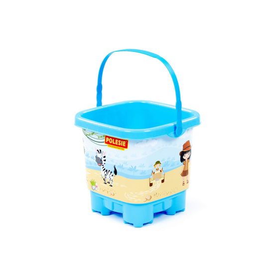 Ведро-замок большое с наклейкой