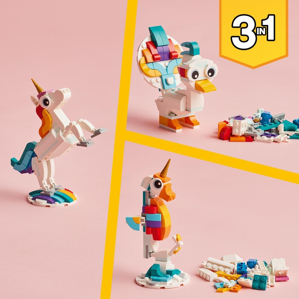 LEGO Creator — Волшебный единорог 3 в 1 31140