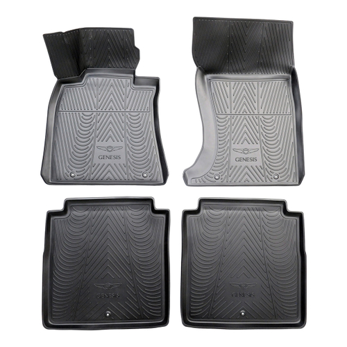 Ковры в салон Norplast для Genesis G90 в кузове Elite/Royal (2016-), Черный, арт.NPA10-C305-096