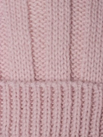 Шапка для девочки на завязках осенняя