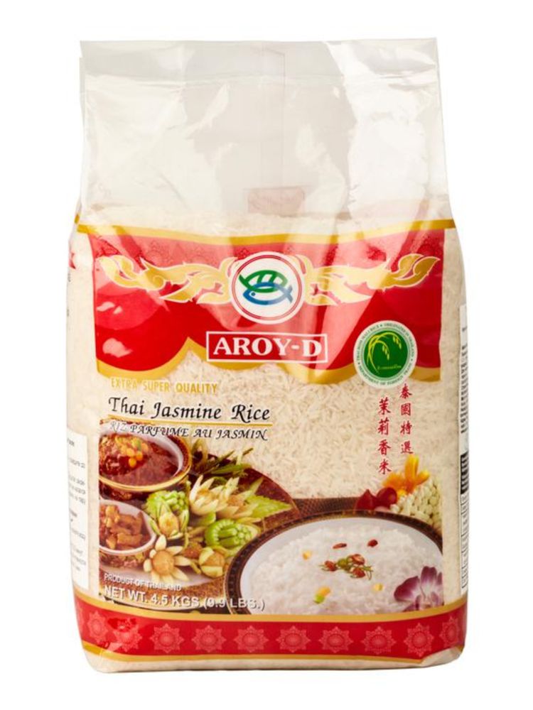 Рис Aroy-D жасмин белый 4,5 кг