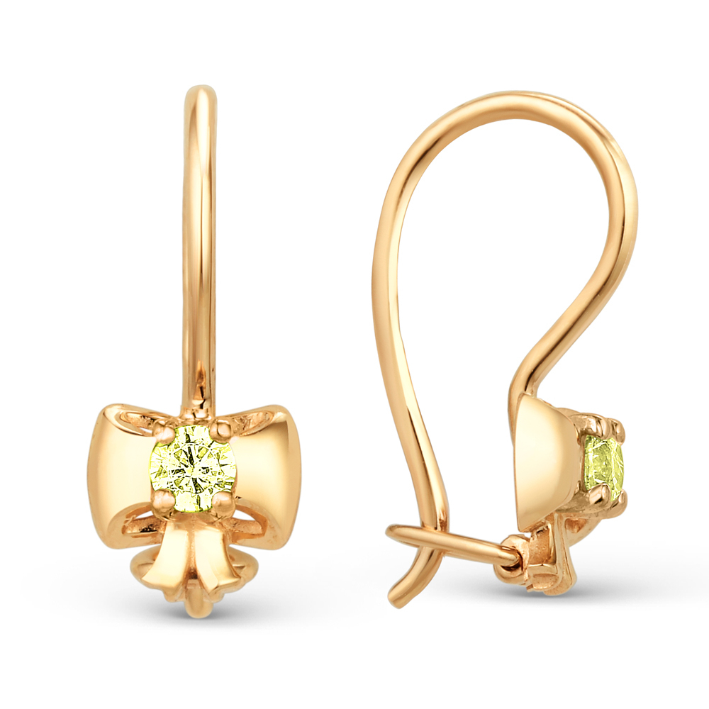 Серьги из золота 585 пробы