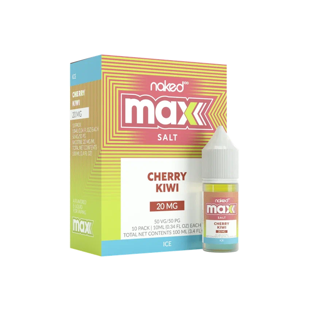 Naked Max Salt 10 мл - Ice Cherry Kiwi (20 мг)