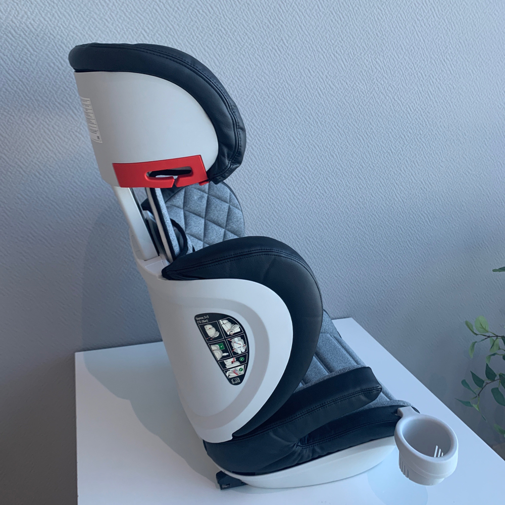 Автокресло детское YB802A (Gray/black/ серо-черный 802)