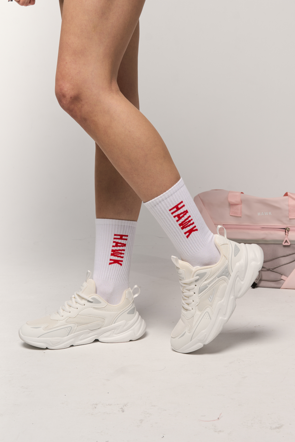 КРОССОВКИ WARRIOR SLIM (бело-бежевый)