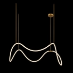 Подвесная люстра Loft It THREAD 10388P/C Brass