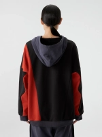 Худи из плотного футера OLA OLA