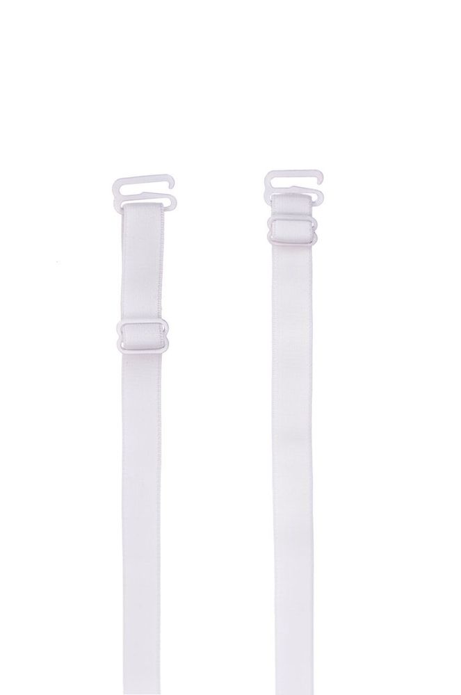 Бретели для бюстгальтера на блистере, ш. 1 см, белый