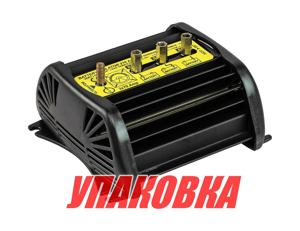 Зарядный изолятор, 70 A, 3 аккумулятора, 65x127x136 мм (упаковка из 6 шт.)