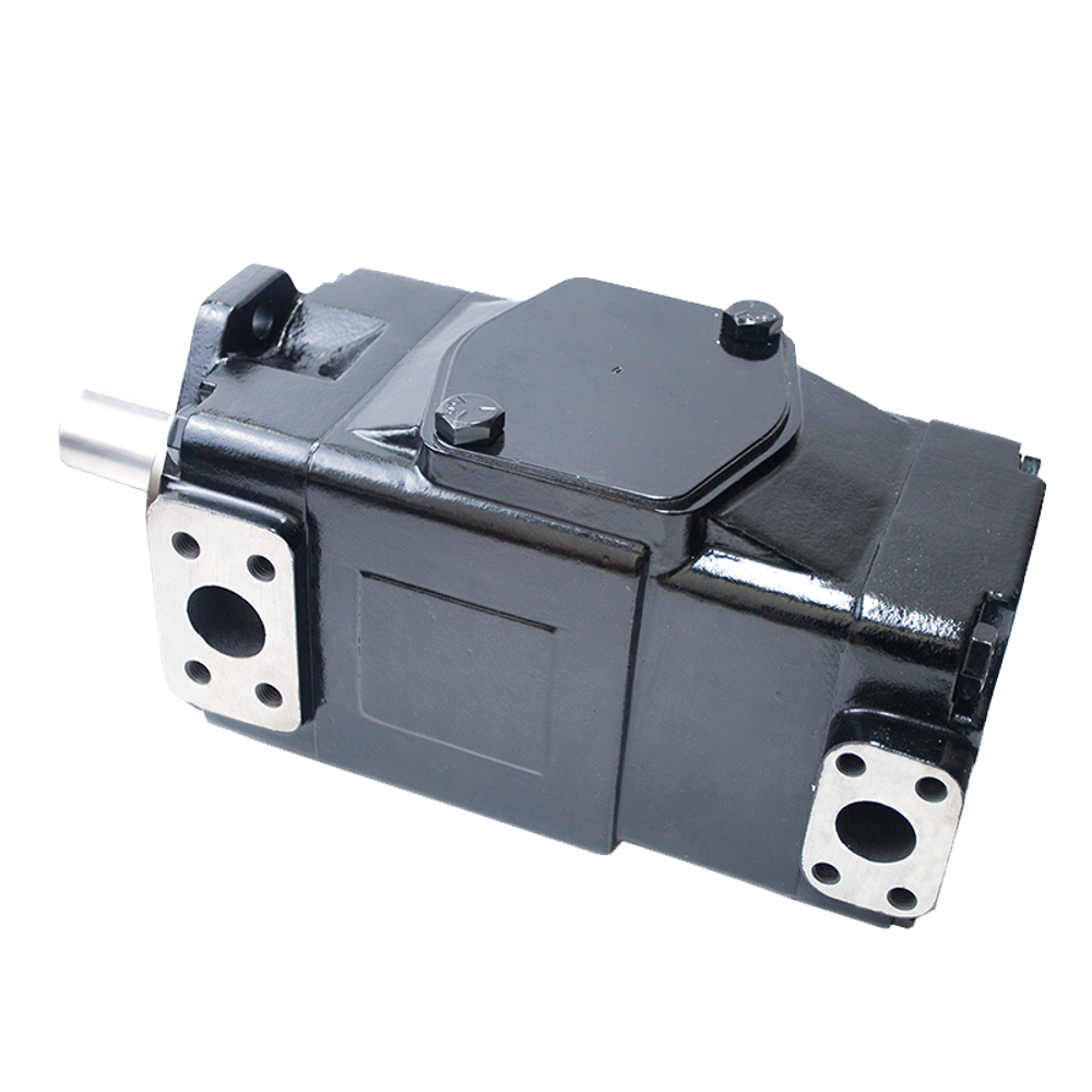 T67EC066B121L00A100 - Пластинчатый нерегулируемый двухпоточный насос серии T67EC с рабочим объемом 213,3+37 см3