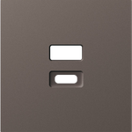Накладка для розеток USB, мокко, серия A07