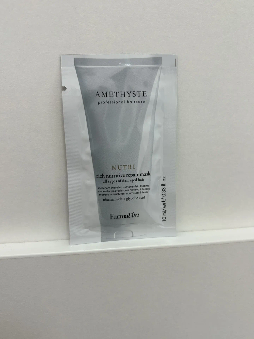 AMETHYSTE NUTRI RICH NUTRITIVE REPAIR MASK Инт. питат. восстан. маска 10 мл,FV