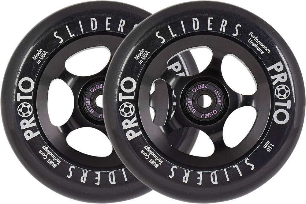 Колеса Proto Slider  110mm (черный-черный)