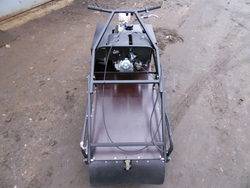 Мотобуксировщик AhtaR Зима 9 л/с с вариатором