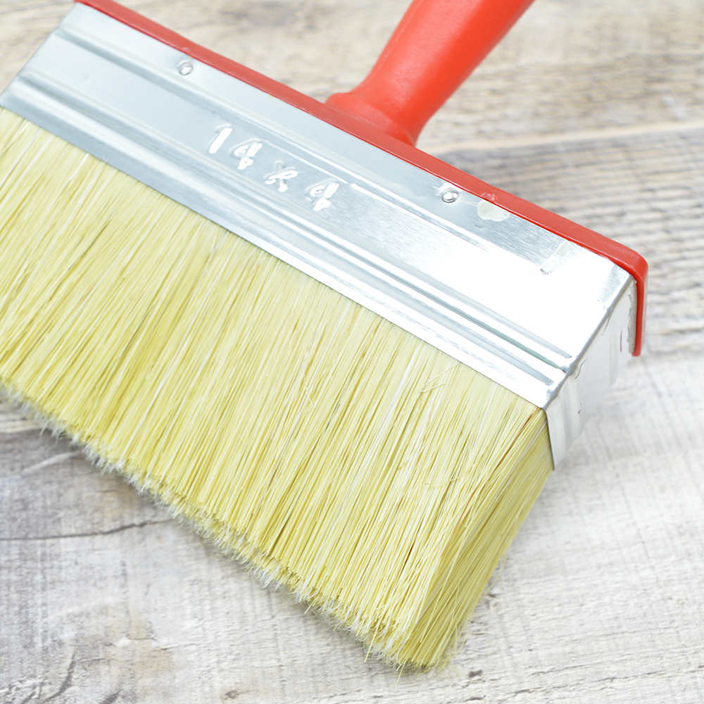 Кисть-макловица 140*40мм искусственная щетина, пластиковая ручка