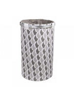 Корзина для белья на завязках серая FX-1033A