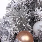 Ёлка в горшке «Нежная» 60 см, ПВХ+леска, шишки (61 ветка) (SS1902-60)