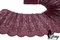 03-251 ОПТ Кружево эластичное 22 см, бордо