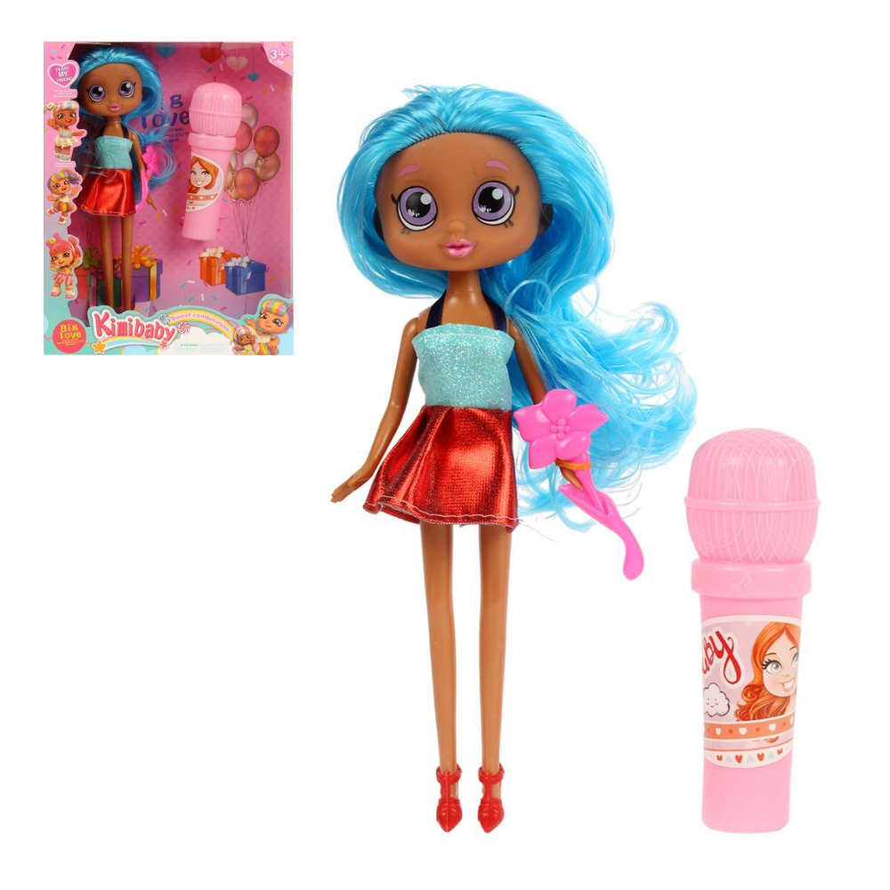 Кукла тип Модница с аксессуарами, коробка 194-6