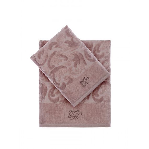 Набор полотенец Tivolyo Baroc 2 предмета TIVOLYO HOME Турция коричневый