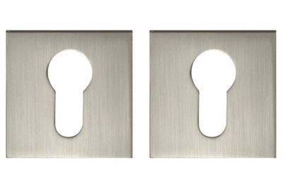 Накладка FUARO под цилиндр ET DM SN/CP-3 мат.никель/хром