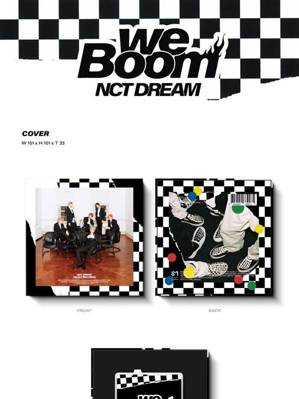 Альбом NCT Dream - We Boom 3rd Mini Album KIHNO KIT