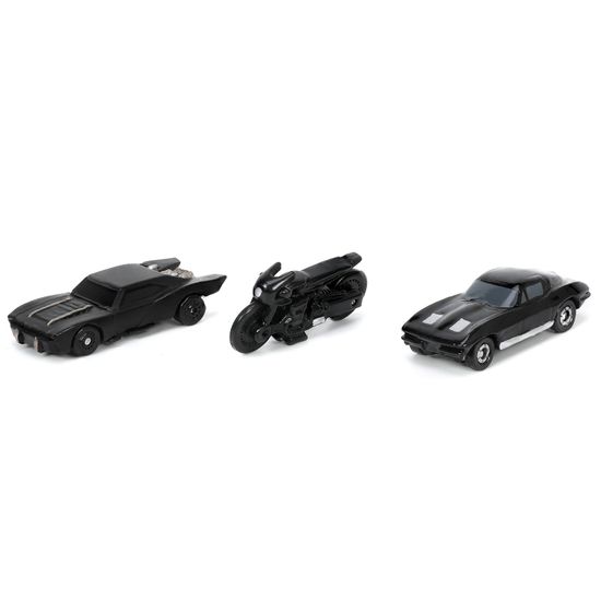 Набор Hollywood Rides модель машинок Batman 1.65" Batmobile The Batcycle 32043