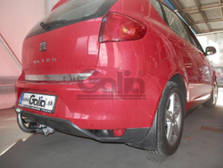 Оцинкованный фаркоп на SEAT Altea 2004-2015, SEAT Leon 2005-2013 (без электрики), Galia S074C